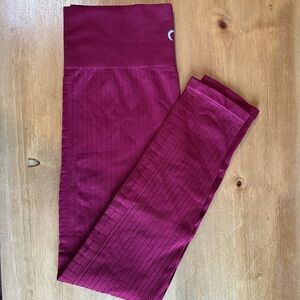 ZYIA Scarlet Seamless Ribbed Leggings
